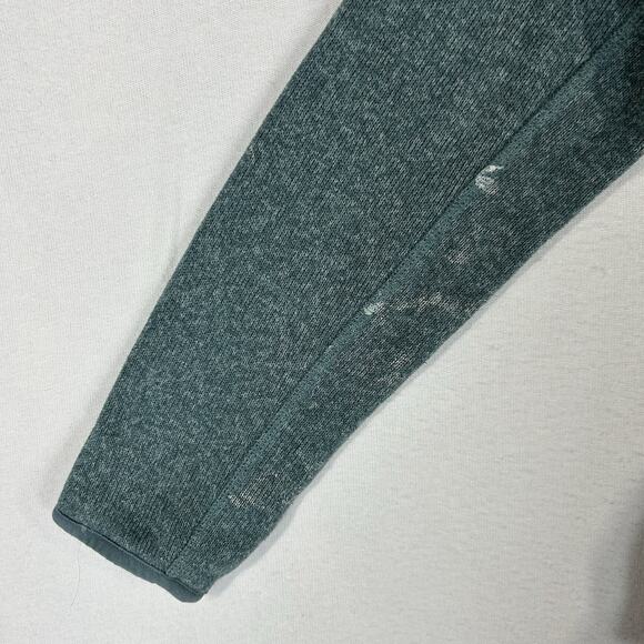 Patagonia Better Sweater 1/4 Snap Pullover Women's Small Greem Outdoors STAINED - Picture 10 of 16